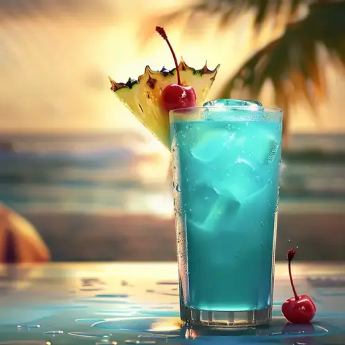 Blue Hawaiian Cocktail